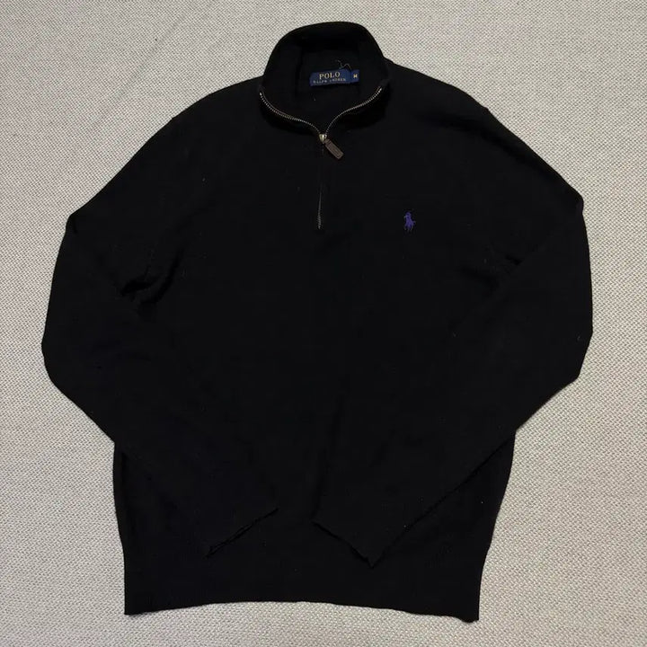 [BUNJANG] Polo Ralph Lauren Half-Zip Knit Sweater / 폴로 랄프로렌 하프집업 니트