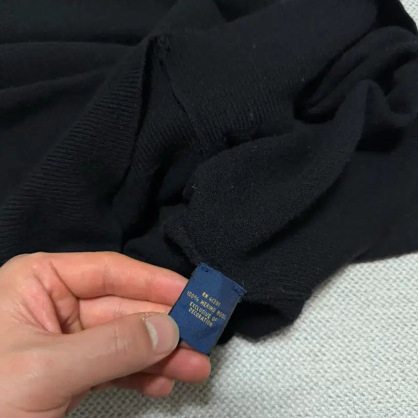 [BUNJANG] Polo Ralph Lauren Half-Zip Knit Sweater / 폴로 랄프로렌 하프집업 니트