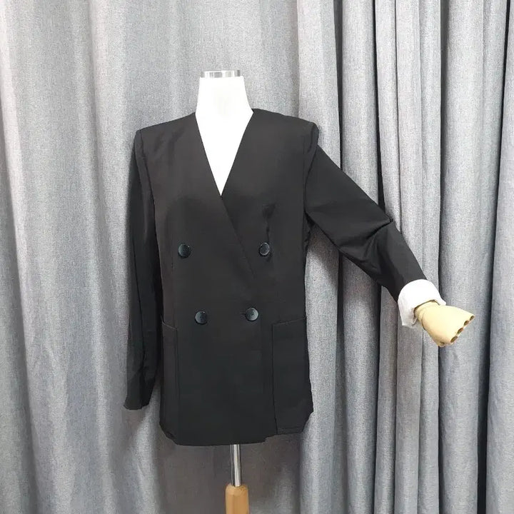 [BUNJANG] Premium Black Official Jacket / 77패드 고급 블랙 오피셜자켓