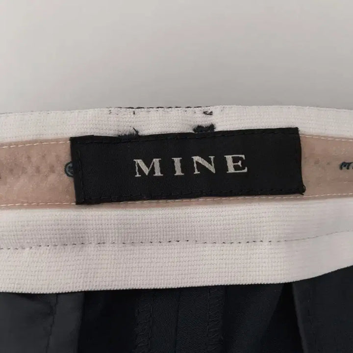 [BUNJANG] MINE Navy Banding Trousers / 26 마인 MINE 진한 navy 바지 밴딩