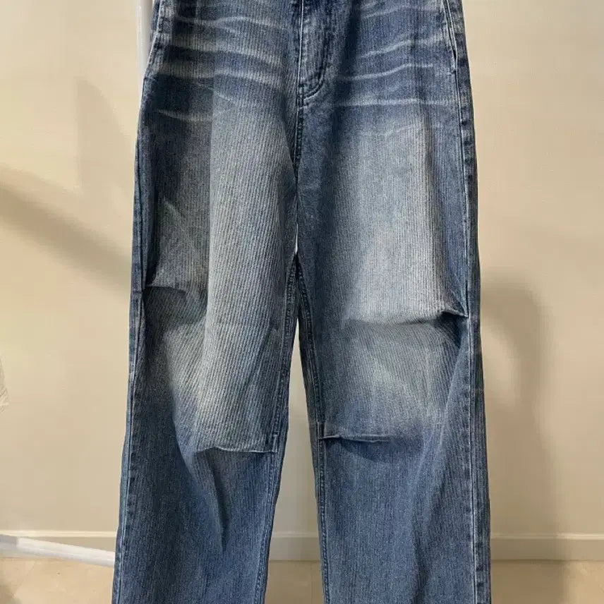 [BUNJANG] Etce Vertical Baggy Jeans / [M] Etce VERTICAL BAGGY JEAN