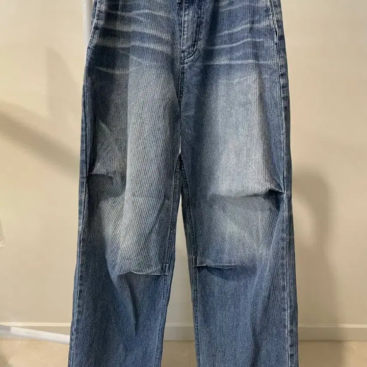 [BUNJANG] Etce Vertical Baggy Jeans / [M] Etce VERTICAL BAGGY JEAN