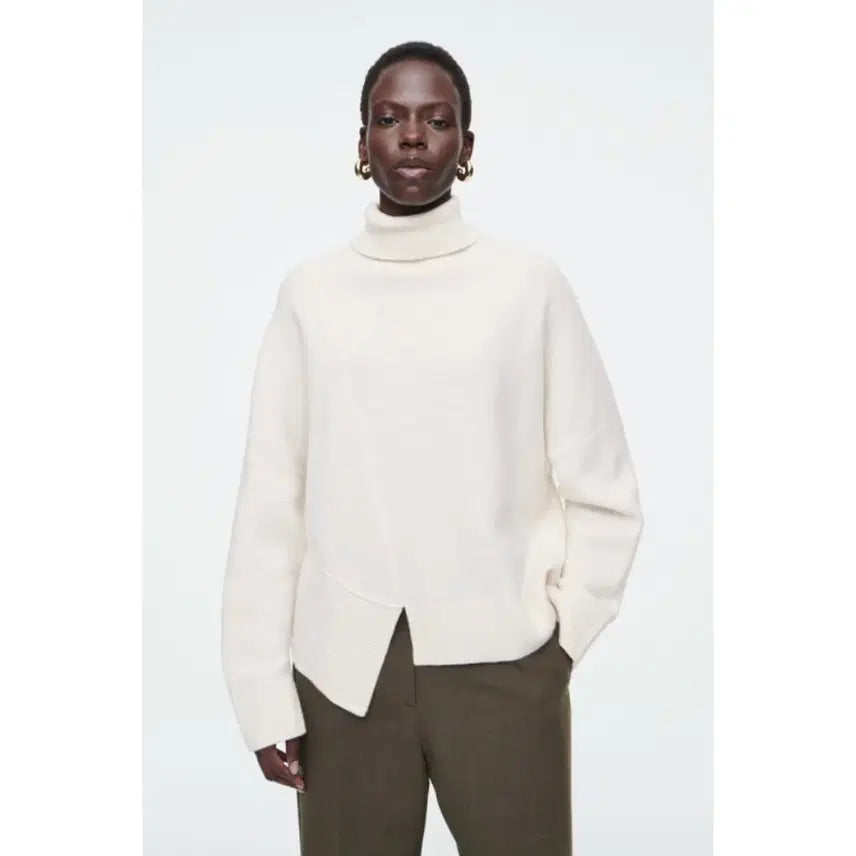 [BUNJANG] COS Asymmetrical Wool Sweater / COS 24 언발 울 스웨터