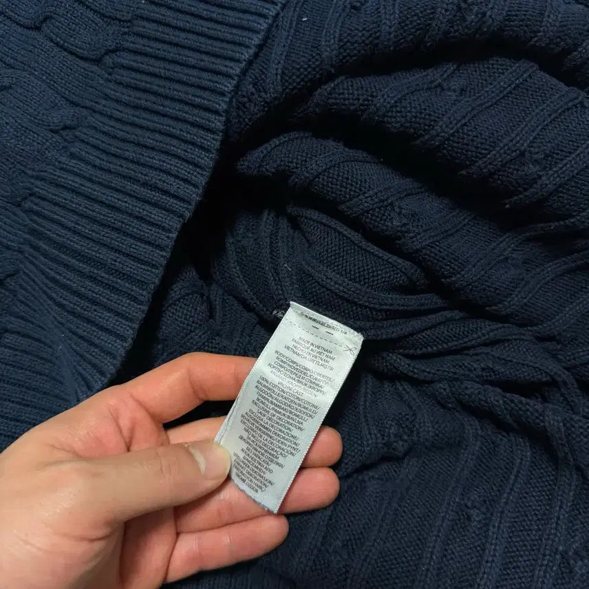 [BUNJANG] Polo Ralph Lauren Cable Knit Dress / 폴로 랄프로렌 케이블 니트 원피스