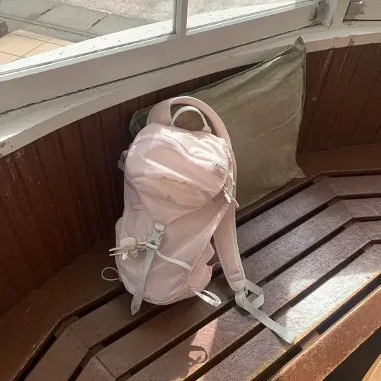 [BUNJANG] MinuteMute Basque Backpack 11L Mel Pink / 미닛뮤트 바스크 백팩 멜핑크 1차 바로배송