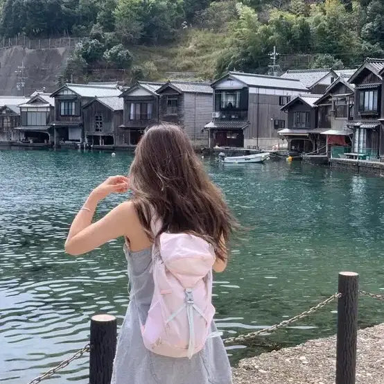 [BUNJANG] MinuteMute Basque Backpack 11L Mel Pink / 미닛뮤트 바스크 백팩 멜핑크 1차 바로배송