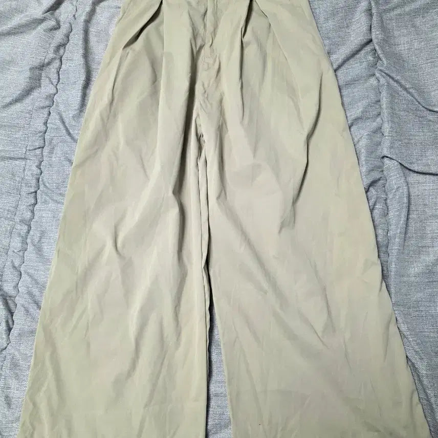 [BUNJANG] Wide Leg Trousers / 와이드팬츠 새거 66-77