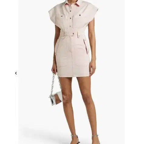 [BUNJANG] Iro Denim Mini Dress Size 34 / 이로 iro 데님 미니 원피스 34 사이즈 정품