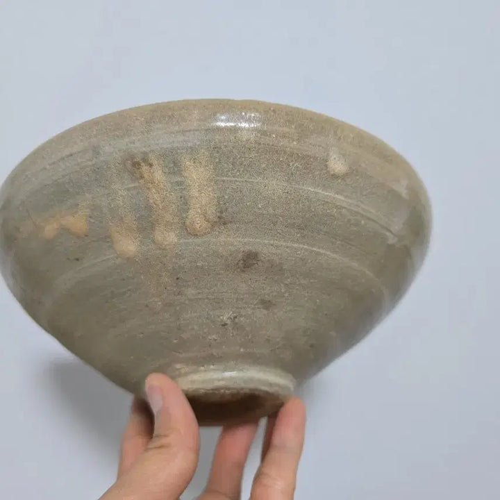 [BUNJANG] Goryeo Celadon White Inlaid Floral Bowl / 고려청자 백상감 화문 발