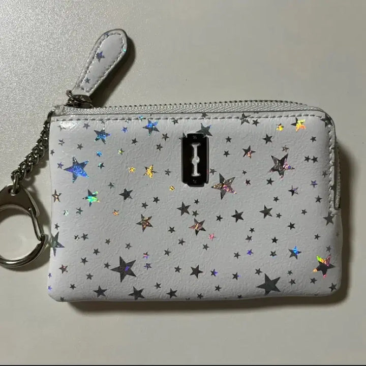 [SOLD OUT] 분크 화이트 별 패턴 카드지갑