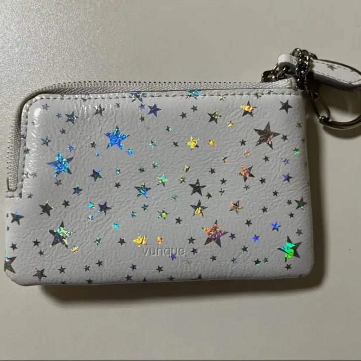 [SOLD OUT] 분크 화이트 별 패턴 카드지갑