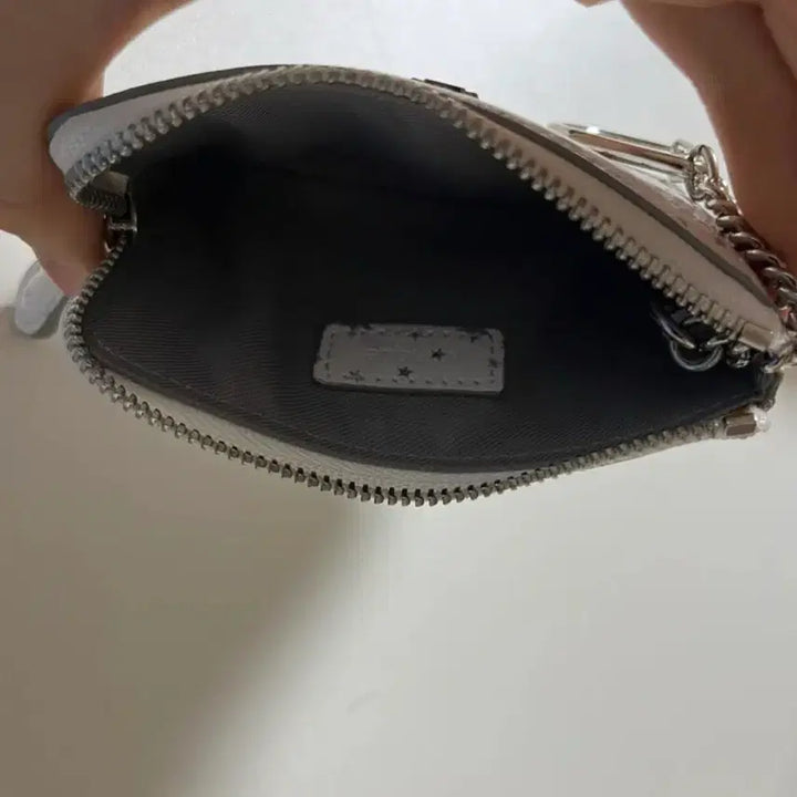 [SOLD OUT] 분크 화이트 별 패턴 카드지갑