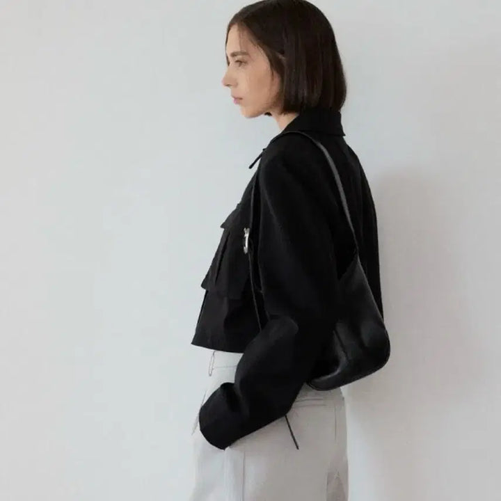 [BUNJANG] Ladybag Black Leather Shoulder Bag / 레이드백 have 미니백