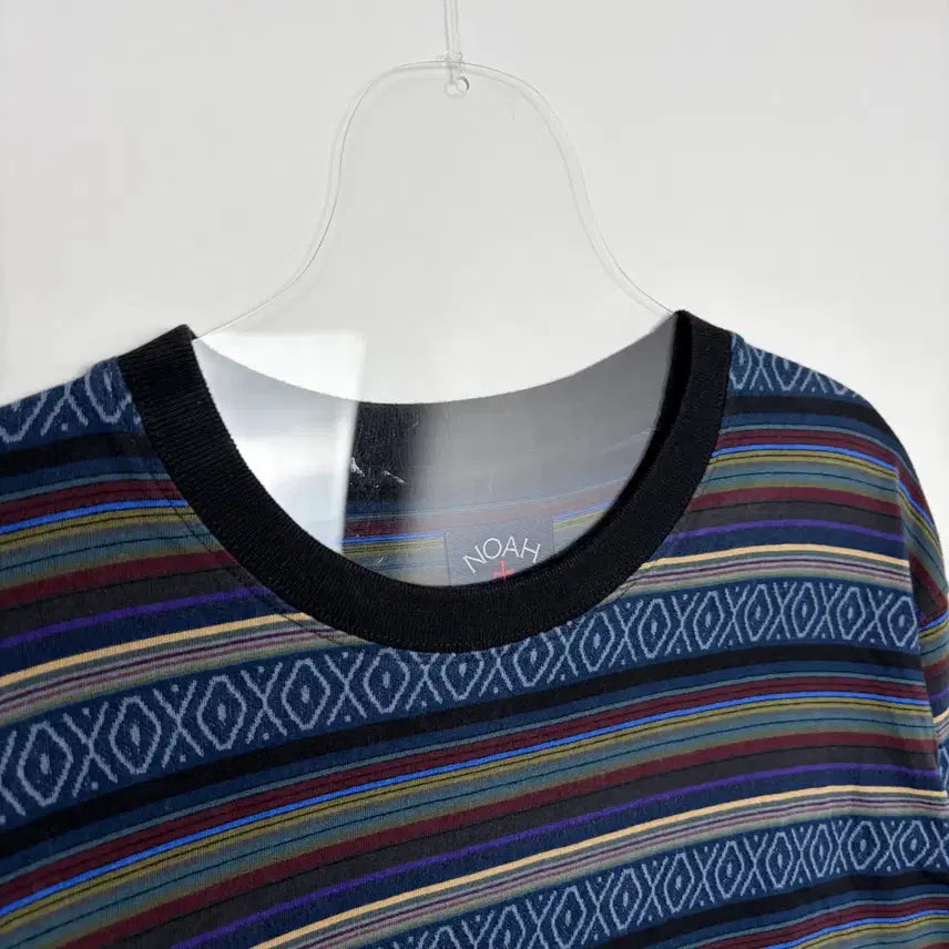 [BUNJANG] Noah Jacquard Pattern T-Shirt / Noah 노아 자카드 패턴 티셔츠