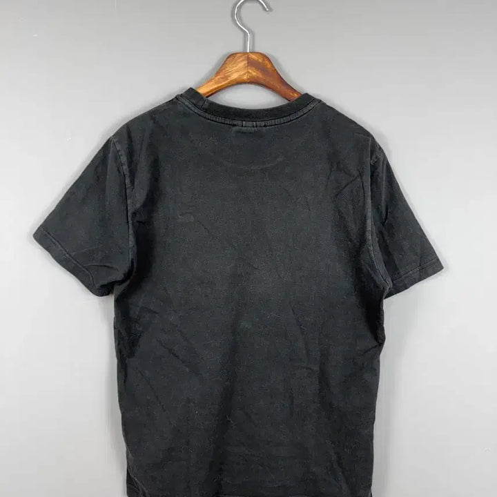 [BUNJANG] Lacoste Crew Neck Short Sleeve T-Shirt Black / 라코스테 크루넥 반팔티셔츠 블랙 E69