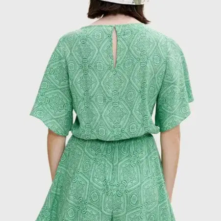 [BUNJANG] Maje Green Jumpsuit 36 / 마쥬 maje 그린 점프 수트 룸퍼 36 사이즈 정품