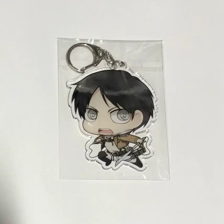 [BUNJANG] Attack on Titan Eren Acrylic Keychain / [진격의거인] 에렌 빅 아크릴 키홀더