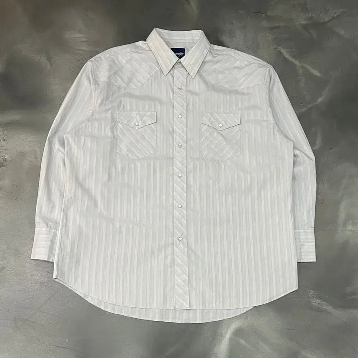 [BUNJANG] Wrangler Straff Western Shirt / 랭글러 스트라아프 웨스턴 셔츠 y16503