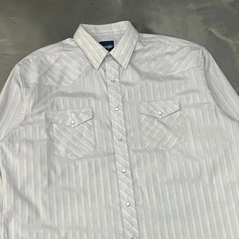 [BUNJANG] Wrangler Straff Western Shirt / 랭글러 스트라아프 웨스턴 셔츠 y16503