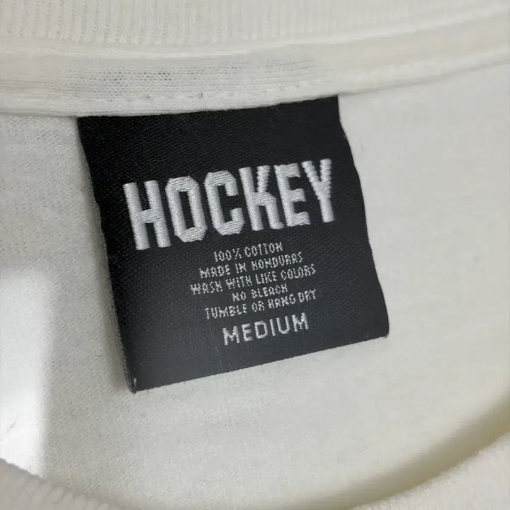 [BUNJANG] Hockey Graphic Long Sleeve T-Shirt / 하키 HOCKEY 그래픽 긴팔 티셔츠