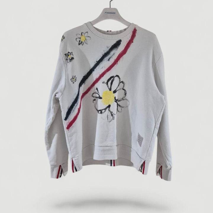 [SOLD OUT] [105~110]톰브라운 맨투맨 백삼선