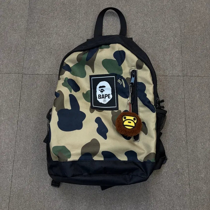 [SOLD OUT] bape 베이프 카모 마일로키링 백팩