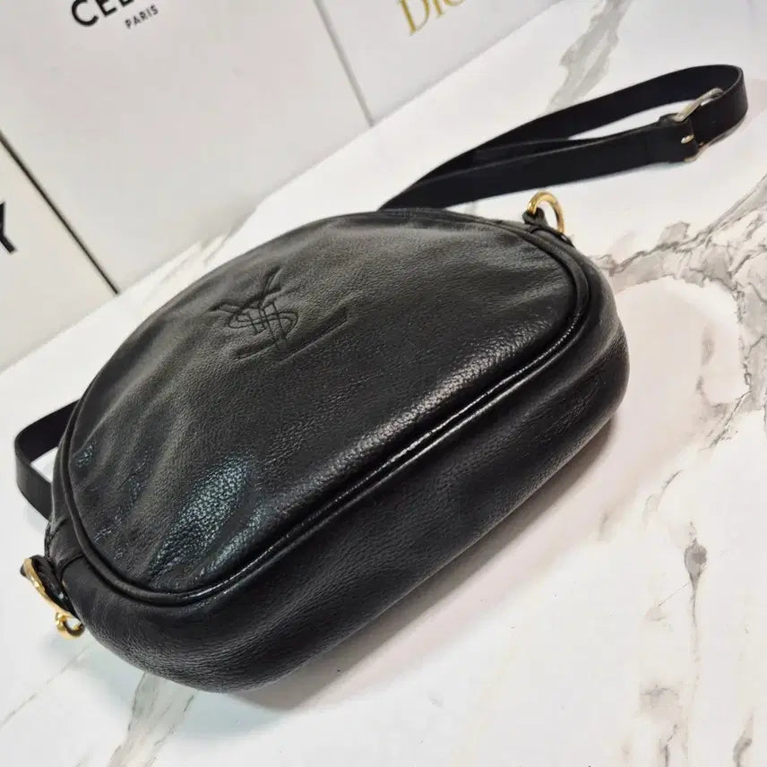 [BUNJANG] Saint Laurent Vintage Tambourine Crossbody Bag / (정품) 입생로랑 빈티지 탬버린 크로스백 여성 가방