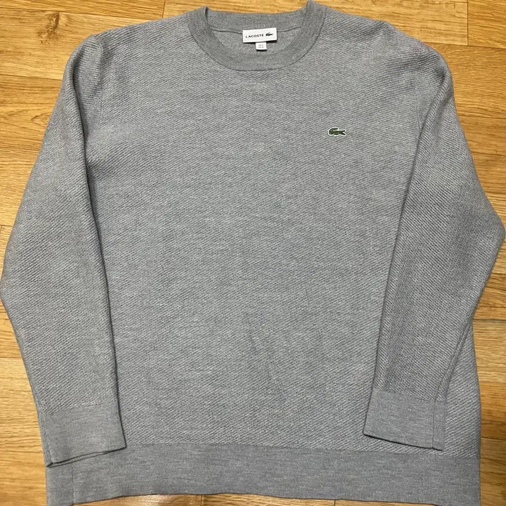 [BUNJANG] Lacoste Round Neck Knit XL / 라코스테 라운드 니트 XL사이즈 (105사이즈)