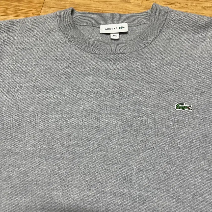 [BUNJANG] Lacoste Round Neck Knit XL / 라코스테 라운드 니트 XL사이즈 (105사이즈)