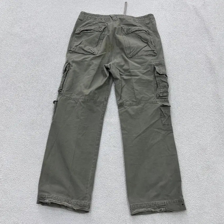 [BUNJANG] Giordano Vintage Pocket Cargo Pants / 86-103 지오다노 빈티지 포켓 카고 팬츠 0429E