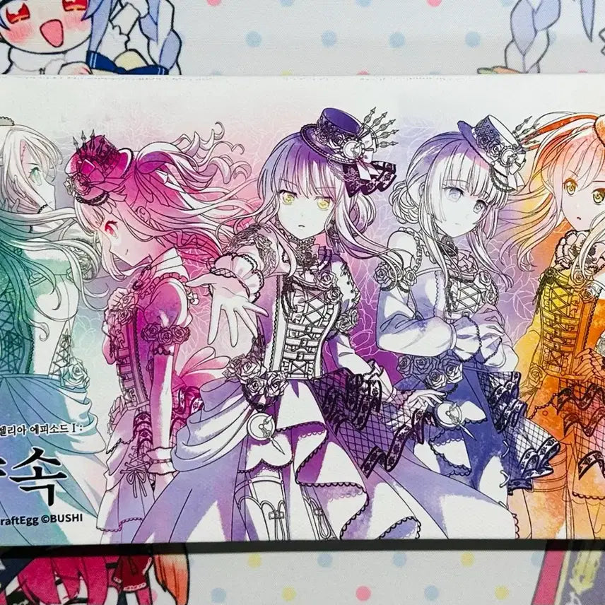 [BUNJANG] BanG Dream! Roselia Canvas Art / 뱅드림 로젤리아 약속 캔버스 아트