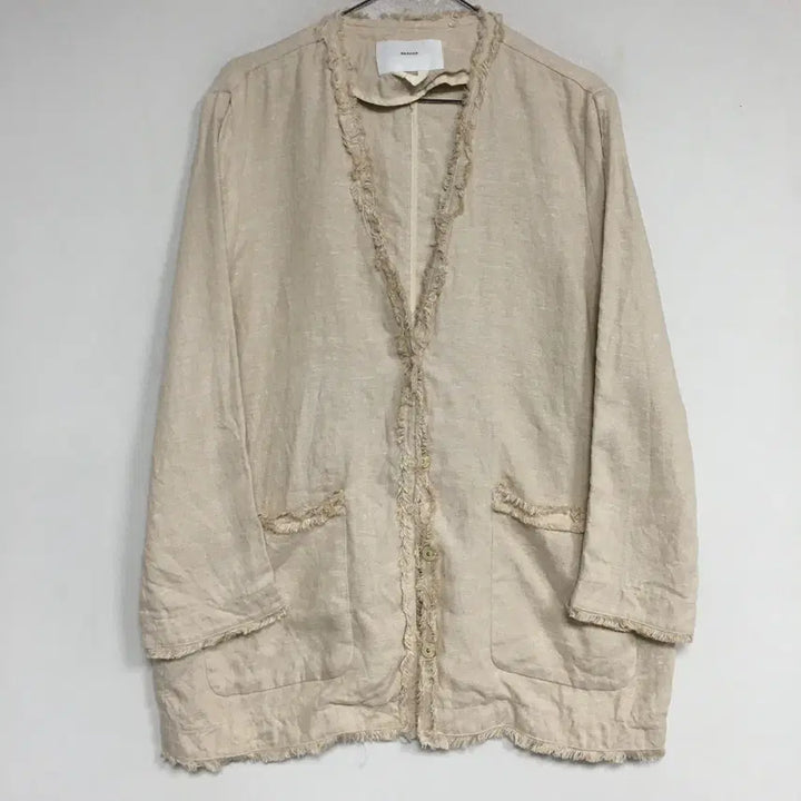 [BUNJANG] BEAKER Linen Pocket Jacket / BEAKER 비이커 포켓 린넨 자켓 55
