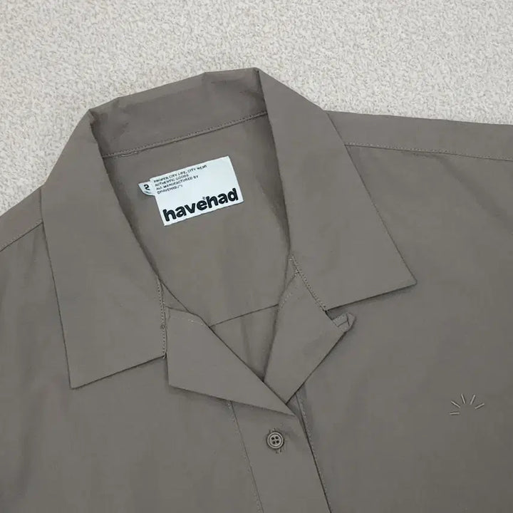 [BUNJANG] Havehead Open Collar Short Sleeve Shirt / (2)해브해드 남자 반팔 셔츠 오픈카라 여름 남방