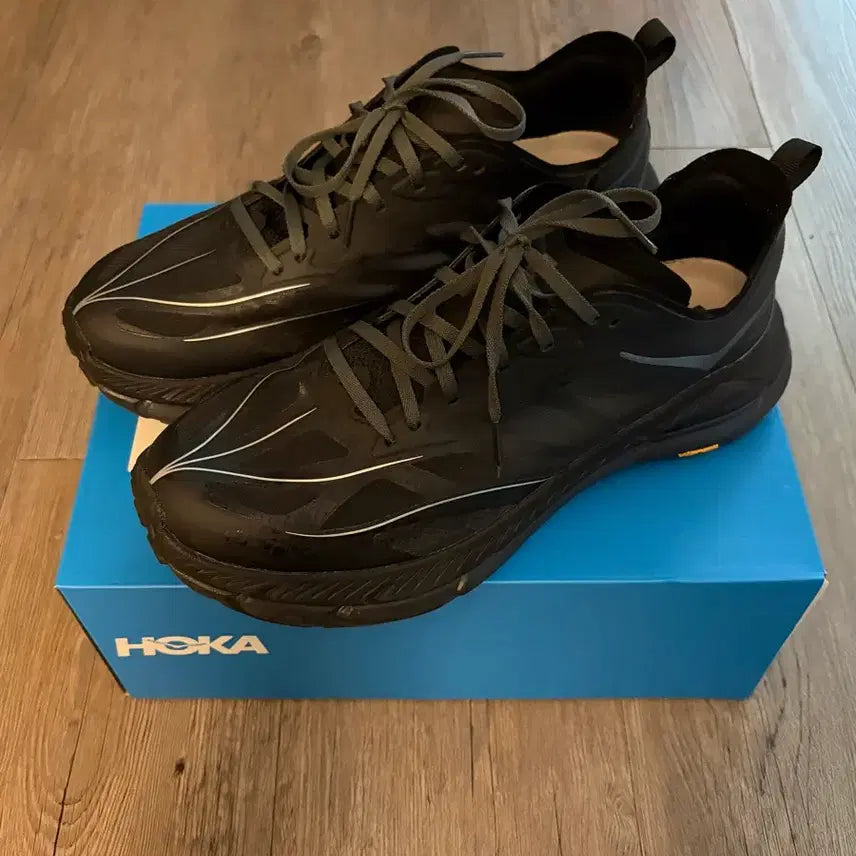 [BUNJANG] Hoka Mafate Speed 4 Running Shoes Black / 사용감 없는 호카 마파테 스피드 4 라이트 블랙(295)