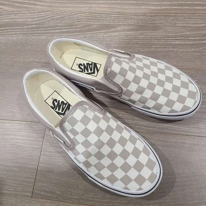 [BUNJANG] Vans Classic Slip-On Checkerboard Atmosphere / 반스 클래식 슬립온 컬러 띠어리 체커보드 애트모스피어