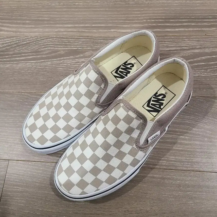 [BUNJANG] Vans Classic Slip-On Checkerboard Atmosphere / 반스 클래식 슬립온 컬러 띠어리 체커보드 애트모스피어