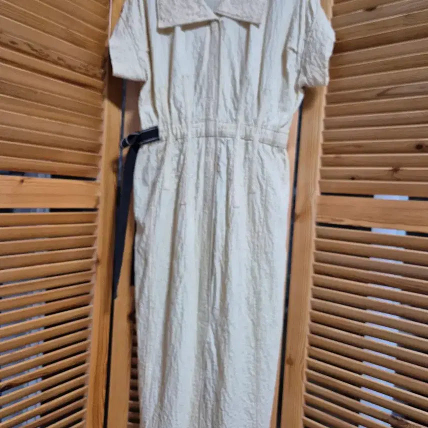 [BUNJANG] The Handsome OBZEE Cowl Neck Side Strap Dress / 한섬 오브제 카울넥 사이드 스트랩 원피스