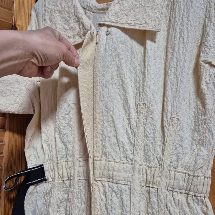 [BUNJANG] The Handsome OBZEE Cowl Neck Side Strap Dress / 한섬 오브제 카울넥 사이드 스트랩 원피스