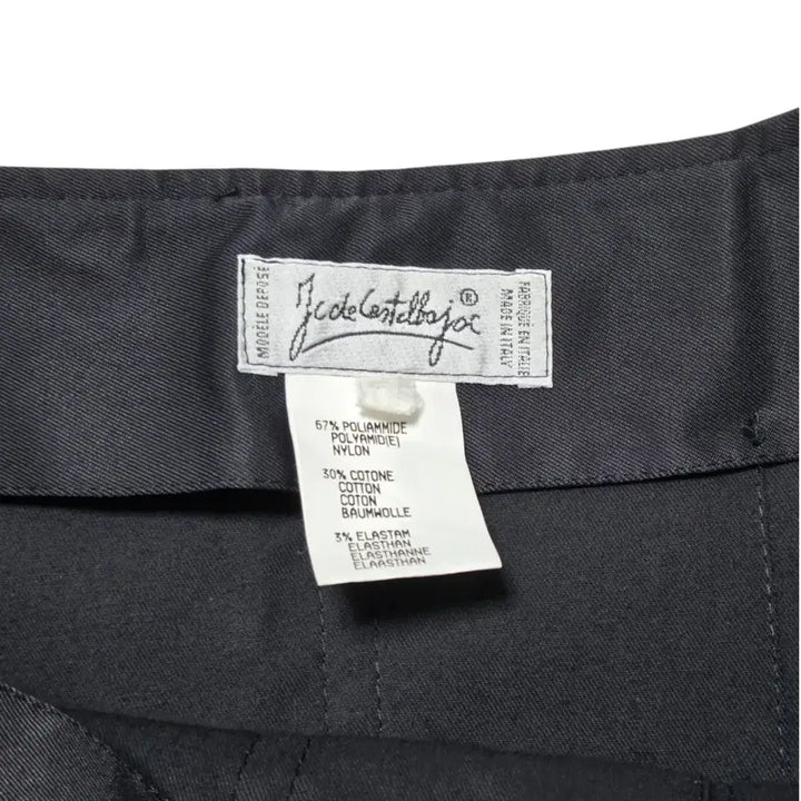 [BUNJANG] Jean Charles de Castelbajac Black Pocket Midi Skirt / JCDe Castelbajac 장 샤를르 드 까스텔바작 블랙 포켓 스커트