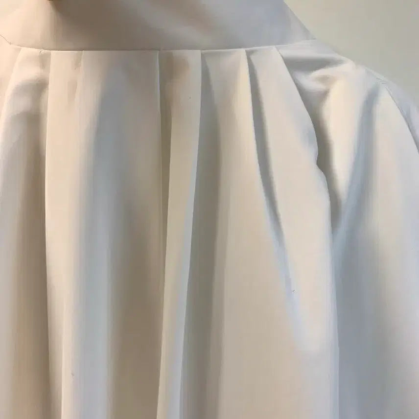 [BUNJANG] White Flare Skirt / 화이트 플레어 스커트