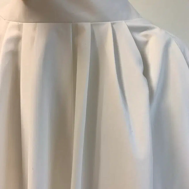 [BUNJANG] White Flare Skirt / 화이트 플레어 스커트