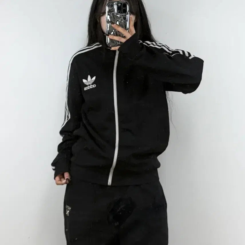 [BUNJANG] Adidas Europa Track Top Jersey Black E73 / 아디다스 유로파 트랙탑 져지 블랙 E73