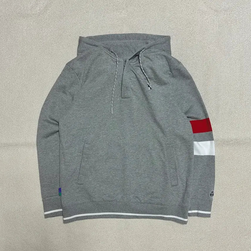 [BUNJANG] Hazzys Color Block Hooded T-Shirt / 헤지스 컬러블록 후드티셔츠