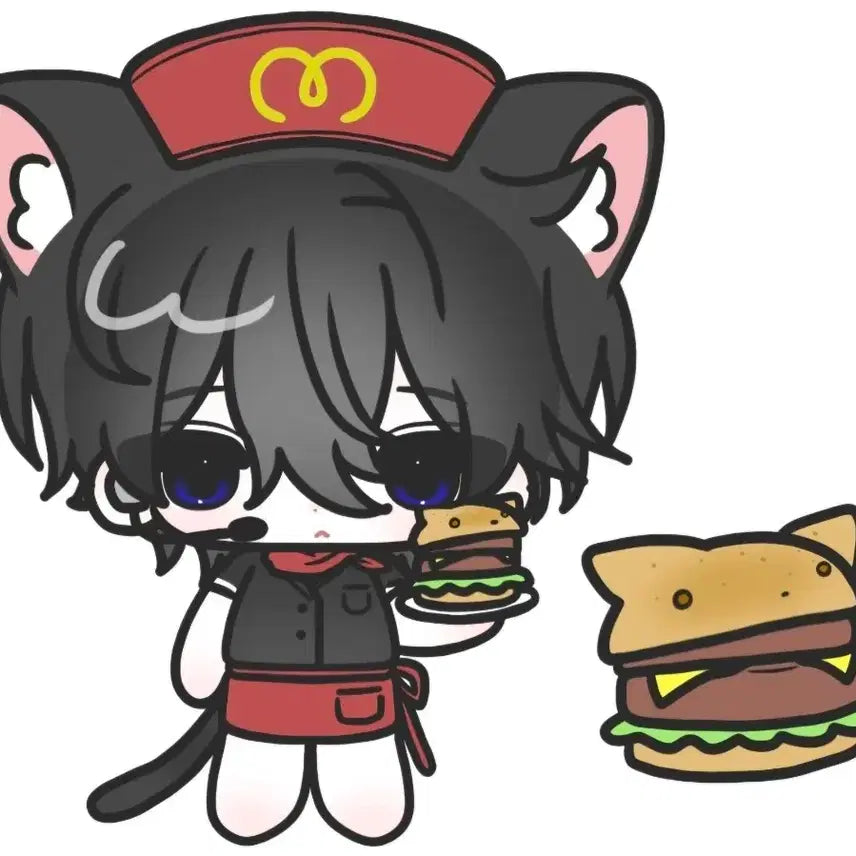 [BUNJANG] Custom Commission Artwork / 햄버것집 커미션