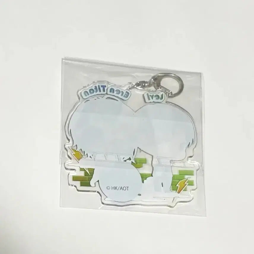 [BUNJANG] Attack on Titan Levi Eren Big Acrylic Keyring / [진격거] 조이폴리스 리바이에렌 빅 아크릴 키링