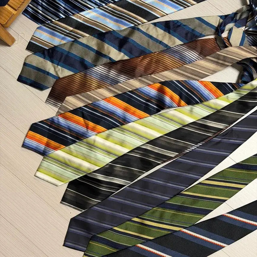 [BUNJANG] Vintage Striped Necktie / 빈티지 넥타이