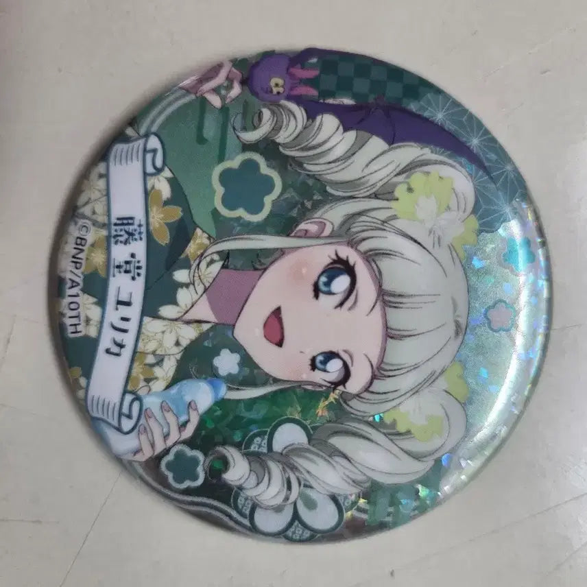 [BUNJANG] Aikatsu Yurika Summer Party Can Badge / 아이카츠 유리카 썸머파티 캔뱃지