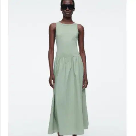 [BUNJANG] COS Textured Block Sleeveless Dress XS / cos 코스 텍스처 블록 슬리브리스 원피스 xs 사이즈 새상품  정품