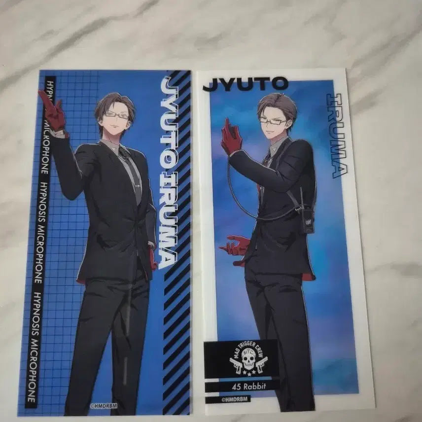 [BUNJANG] Hypnosis Mic Juto Clear Bookmark / 히프마이 이루마 쥬토 클리어 책갈피