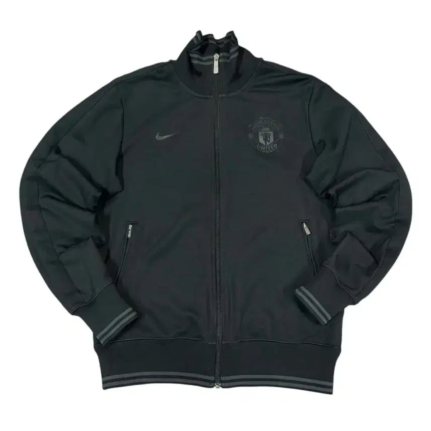 [BUNJANG] Nike Manchester United Black Track Top (Vintage, Mint Condition) / [빈티지 최상품] 나이키 맨유 블랙 트랙탑